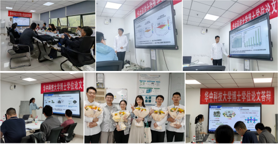 恭喜中心李豪杰、高宇欣、周惠龙、谢丽红和马更硕士顺利通过学位答辩